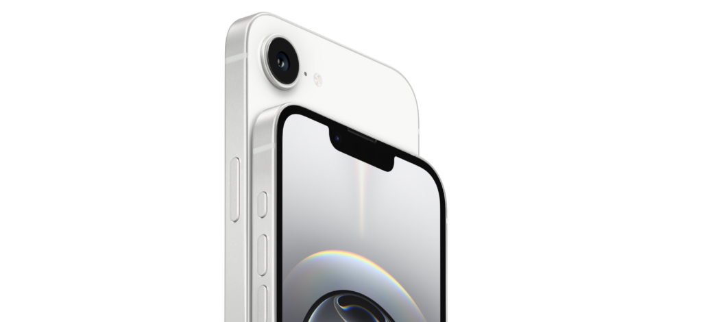 Diseño del iPhone 16e