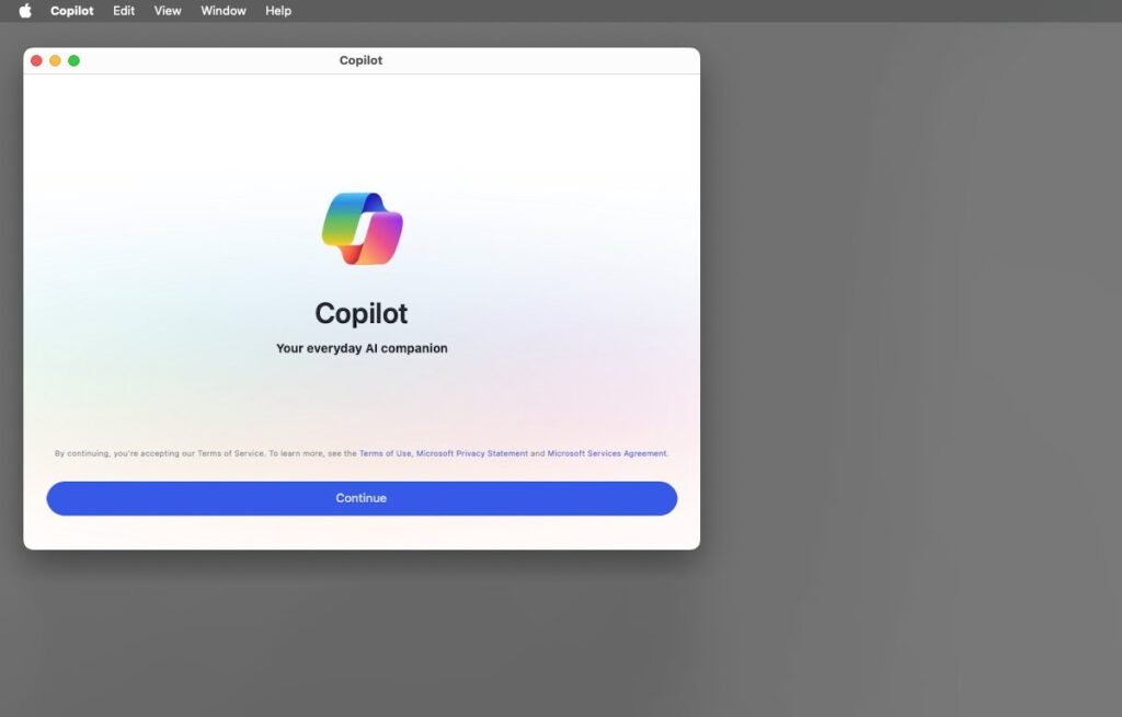 Microsoft Copilot para Mac