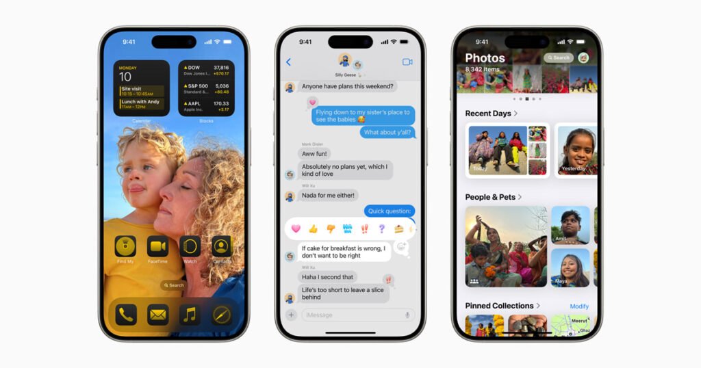 iOS 18 iPadOS 18 macOS Sequoia 15.4 watchOS 11.3.1 y VisionOS 2.4